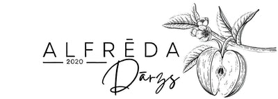 Alfrēda Dārza oriģinālais logo